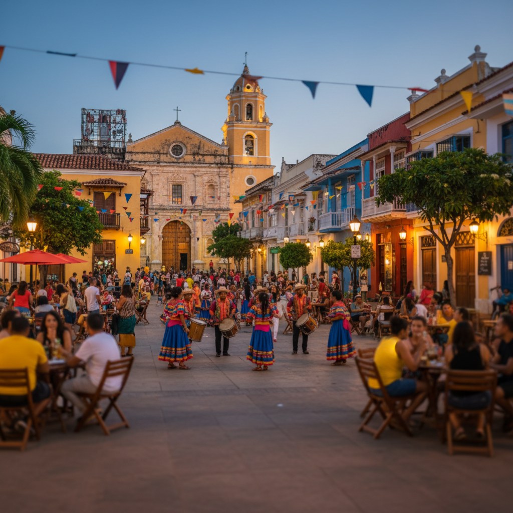 Plaza de la Trinidad, Getsemaní, Cartagena