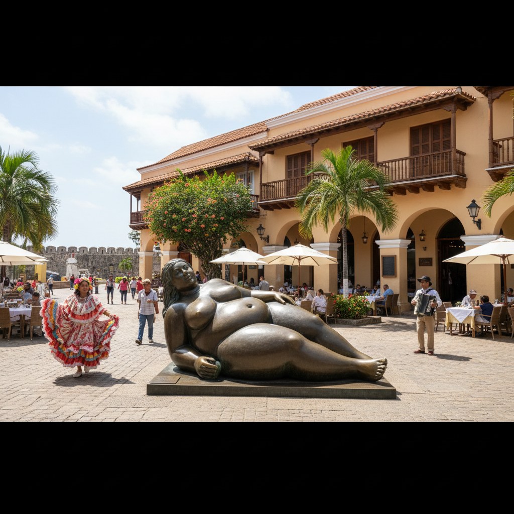 Plaza Santo Domingo, Cartagena