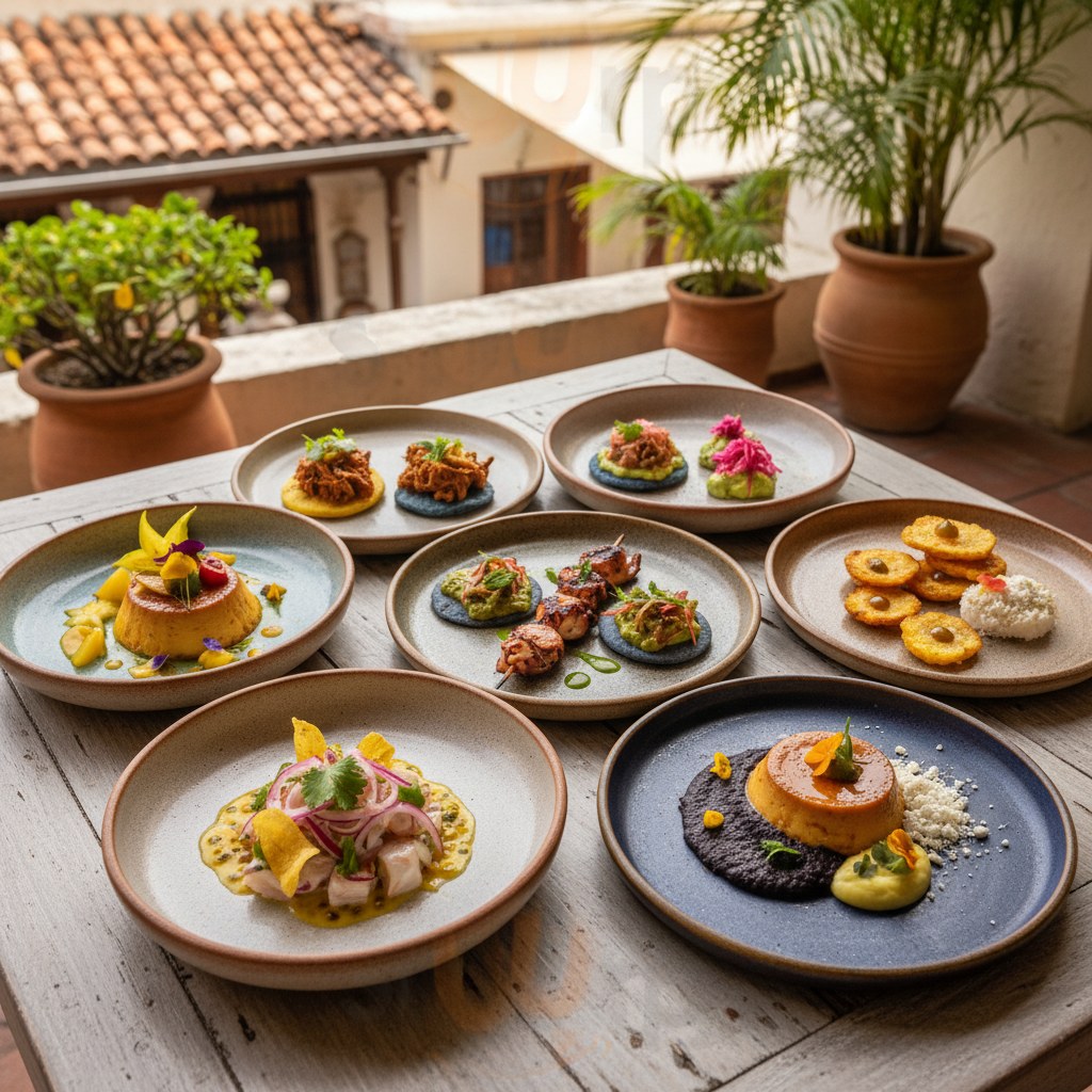 Proyecto Caribe tasting menu at Celele