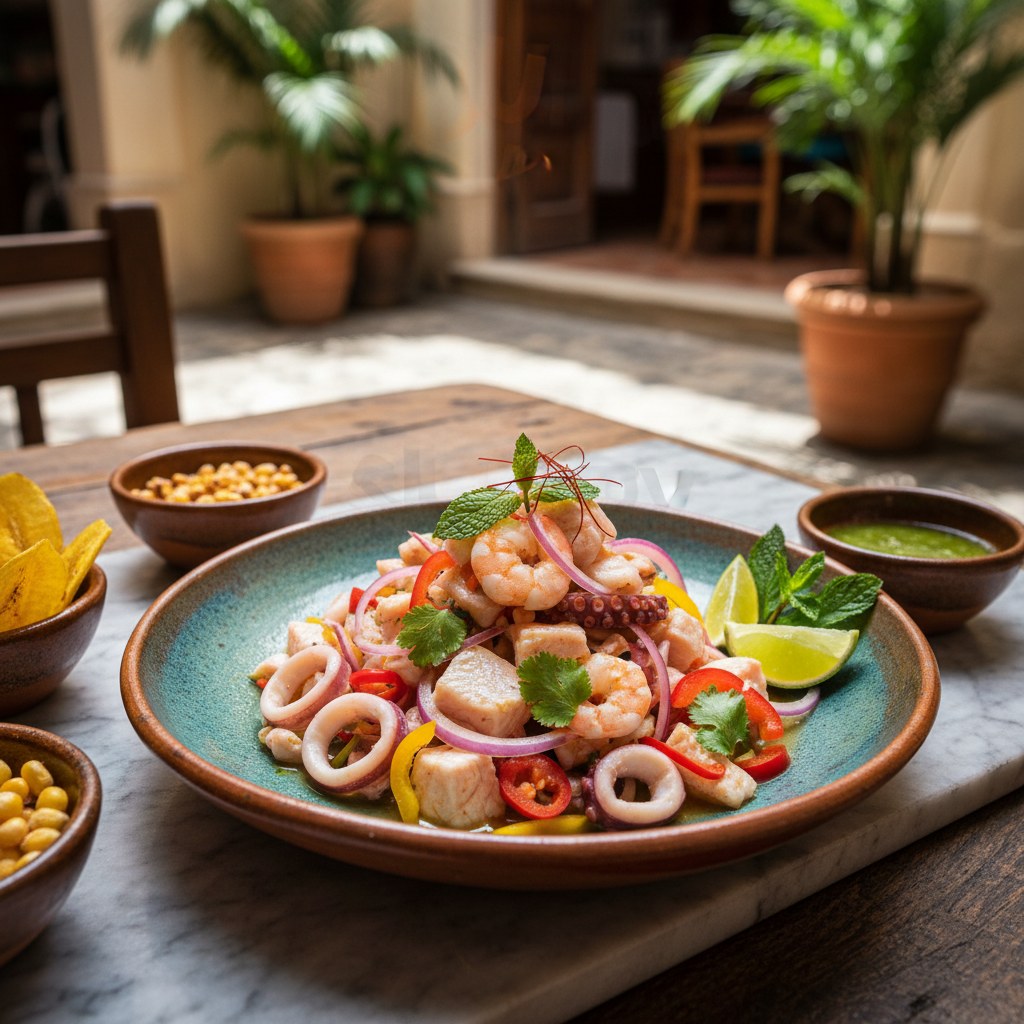 Mixed ceviche