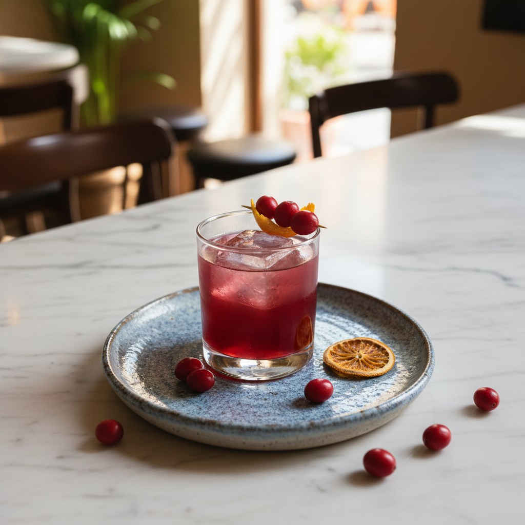 Corozo negroni cocktail, Cartagena rooftop bar