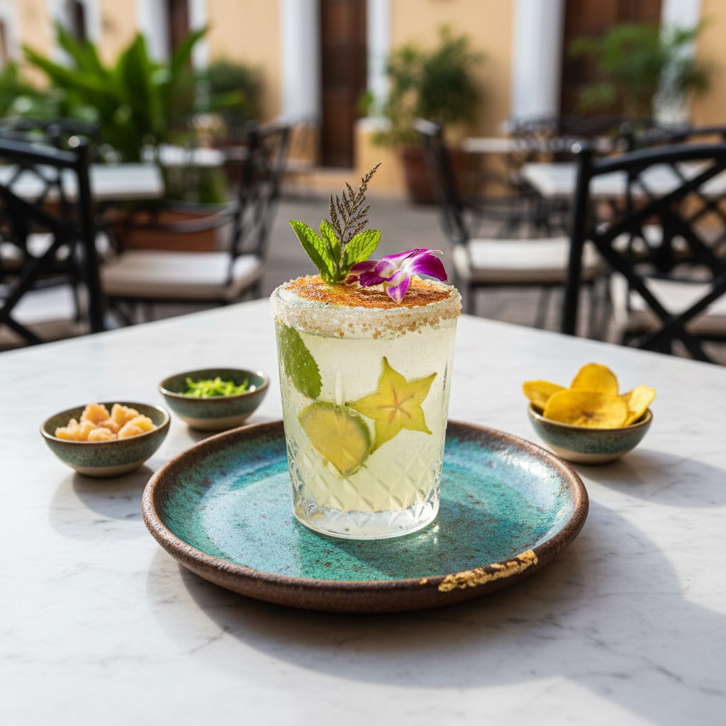 Mojito Providencia cocktail, Cartagena