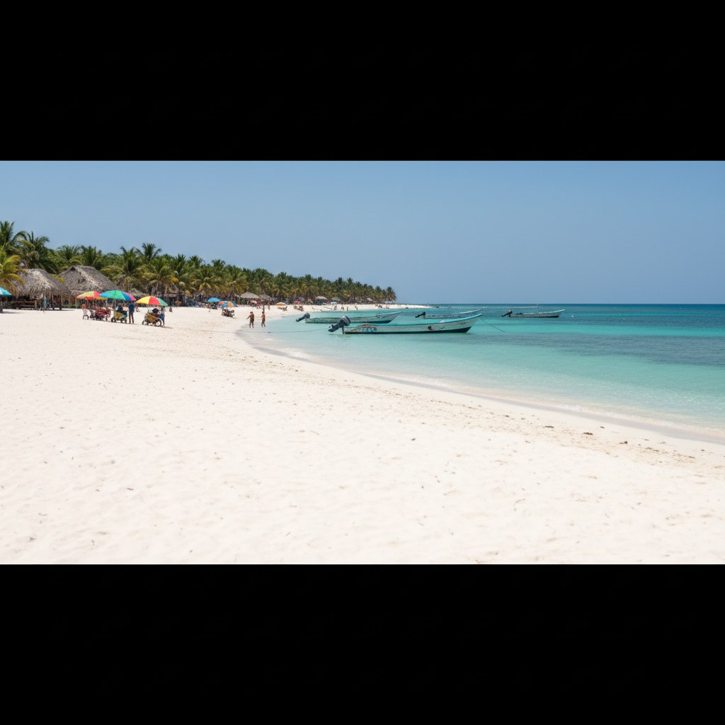 Playa Blanca, Baru, Colombia
